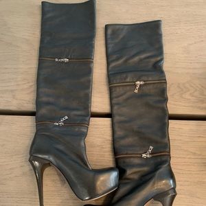 3-1 Max Azria boot - bootie, calf and knee